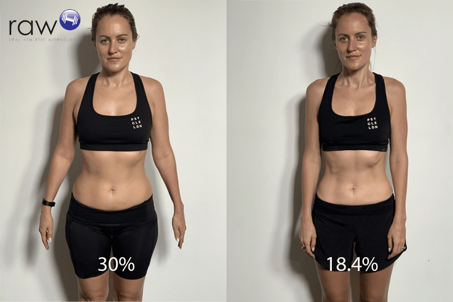 Before and after photos on Instagram show how lifting weights is