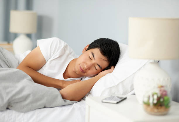 Sleeping people